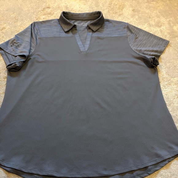 Under Armour Women’s Grey Golf Sport Polo Size Xlarge - Picture 8 of 12